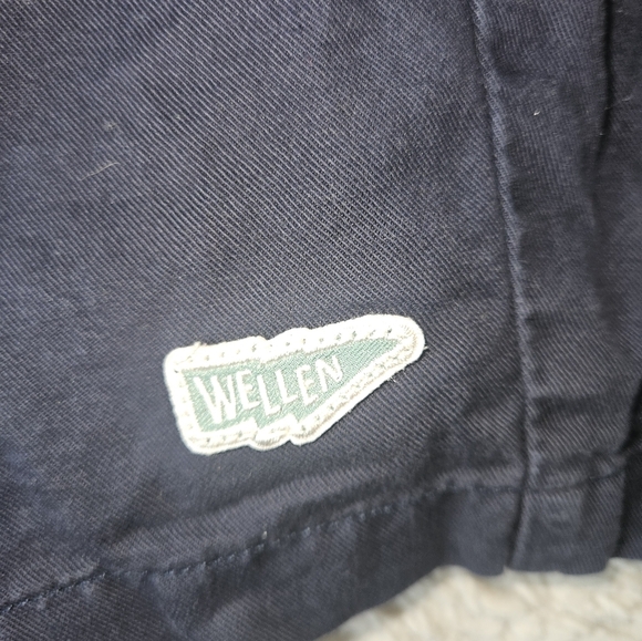 Wellen Linen Blend Mens Pull On Shorts Medium - Picture 2 of 6